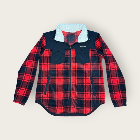 Columbia | Benton Springs Overlay Full-Zip Fleece Jacket | Classic Flannel - Picture 1 of 6